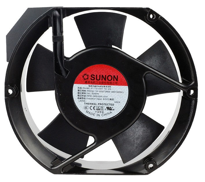 Sunon A1175-HBT TC.GN 115V 0.22/0.23A  2wires Cooling Fan Sunon A1175-HBT TC.GN 115V 0.22/0.23A  2wires Cooling Fan